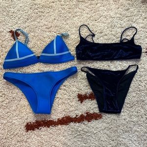 Triangl bikinis (set of 2)